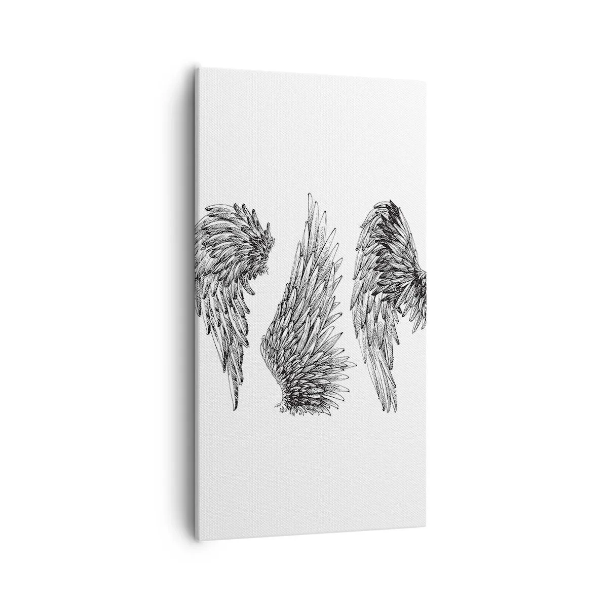 Tablou pe pânză - Și tu poți fi un înger - 55x100 cm