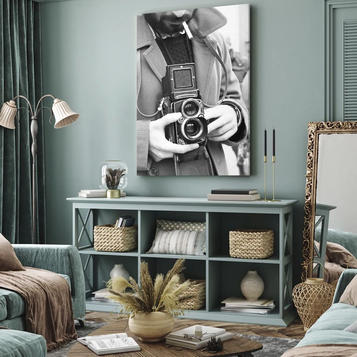 Tablou pe pânză - În stilul retro - 50x70 cm