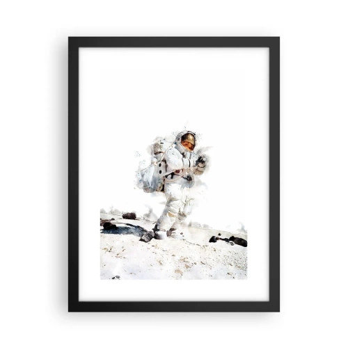 Poster în ramă neagră - Trimisul Pământului - 30x40 cm
