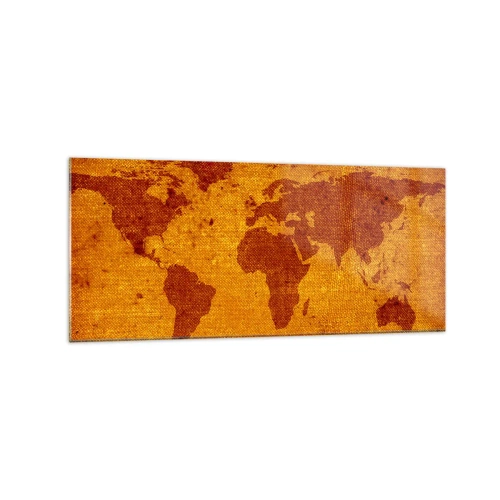 Tablou pe sticlă - Invitație la o călătorie - 120x50 cm