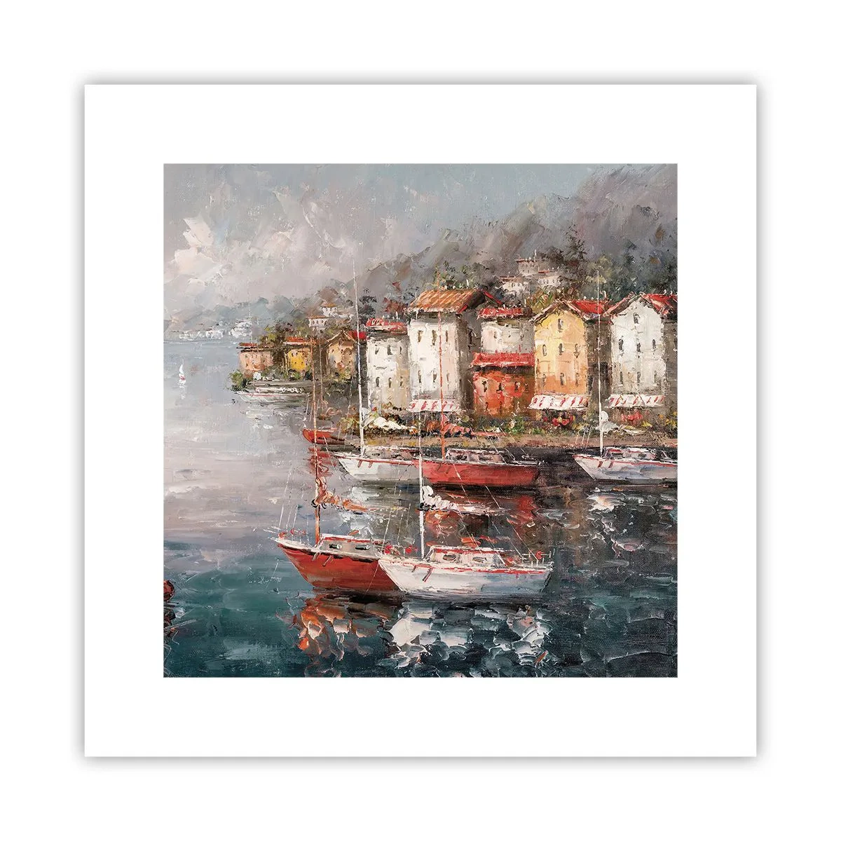 Poster - Portul romantic - 30x30 cm