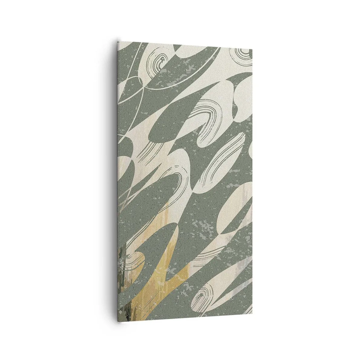 Tablou pe pânză - Abstracție ritmică - 65x120 cm