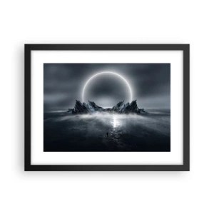 Poster în ramă neagră - Final de poveste - 40x30 cm