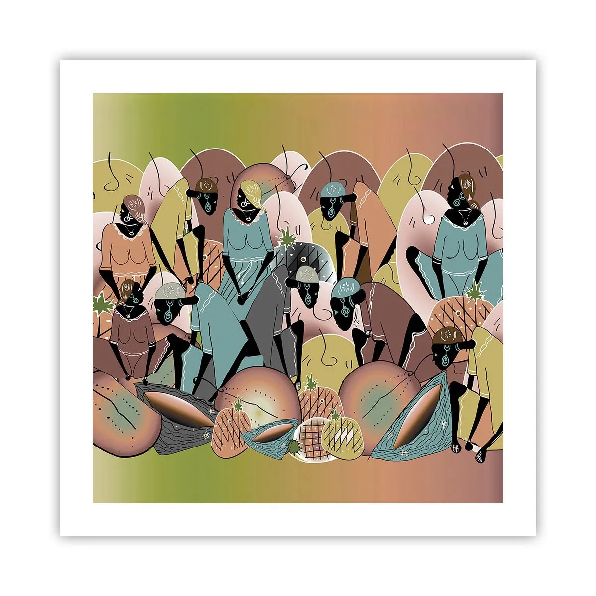 Poster - Sărbătoarea cea mare se apropie - 50x50 cm