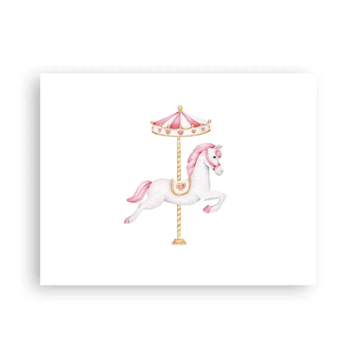 Poster - A pornit la cursă - 40x30 cm