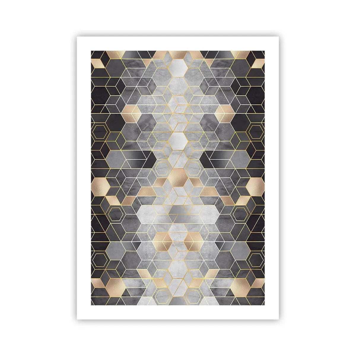Poster - Compoziție diamantată - 50x70 cm