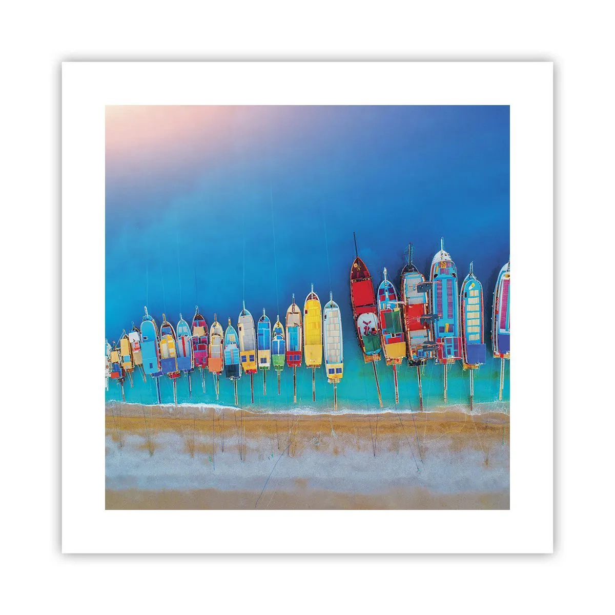 Poster - Din perspectiva unei păsări - 40x40 cm