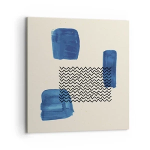 Tablou pe pânză - Cvartet abstract - 60x60 cm