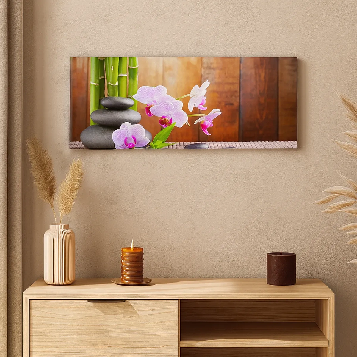 Tablou pe pânză - Experimentați deliciile Orientului - 30x30 cm