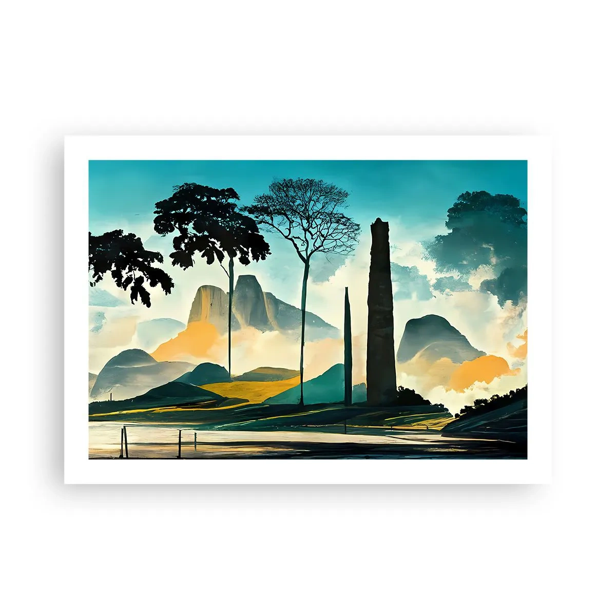 Poster - Din ce în ce mai sus - 70x50 cm