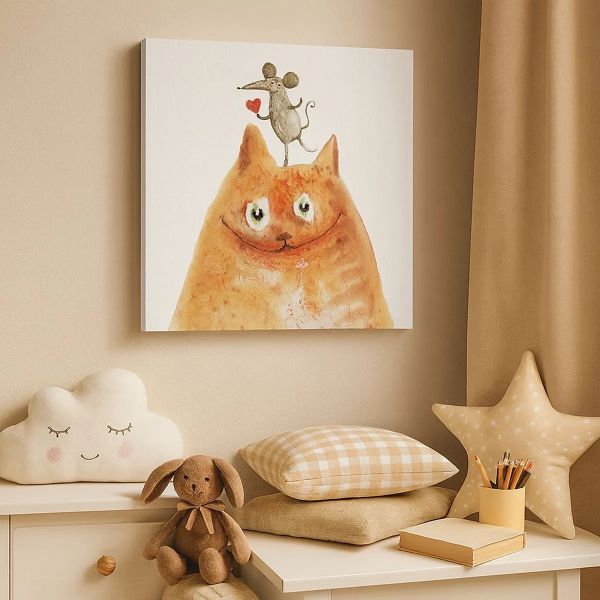 Tablou pe pânză - Paradoxurile iubirii - 30x30 cm