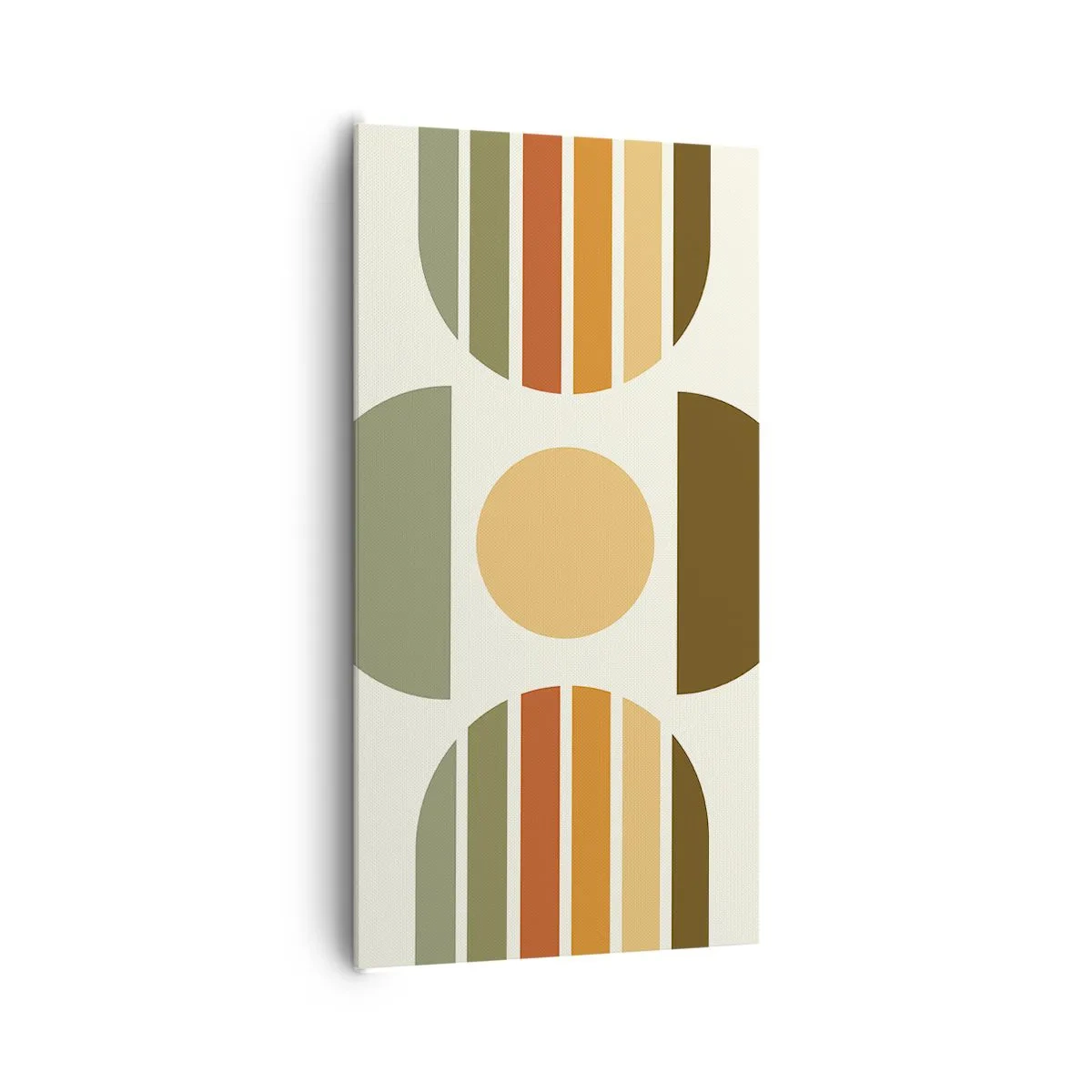 Tablou pe pânză - În culorile pământului - 65x120 cm