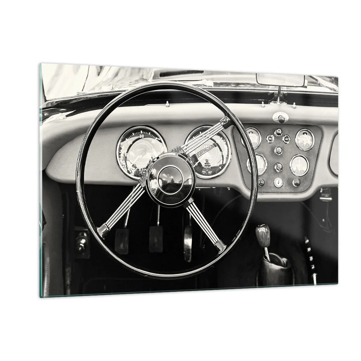 Tablou pe sticlă - Visul unui colecționar - 120x80 cm