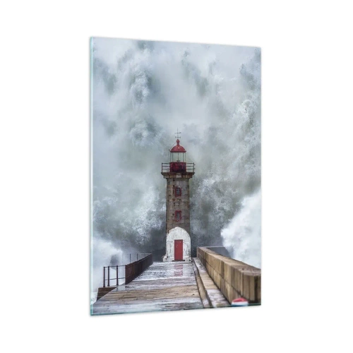 Tablou pe sticlă - Zgomotul apelor, sunetul vântului - 80x120 cm