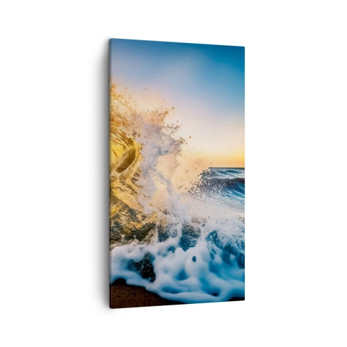 Tablou pe pânză - Joc în nisip - 45x80 cm