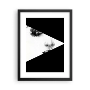 Poster în ramă neagră - Mereu nedescoperită - 30x40 cm
