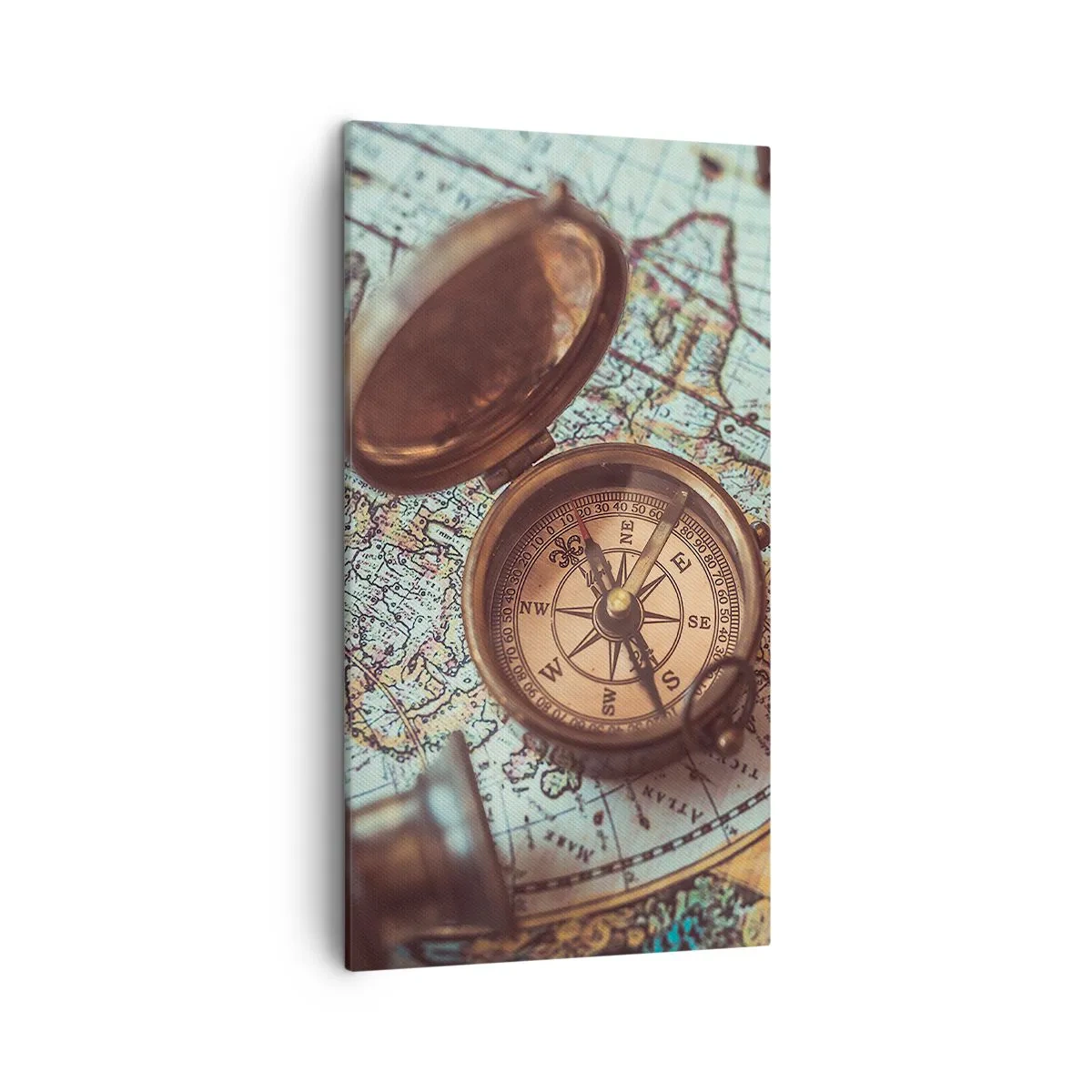 Tablou pe pânză - Pentru aventurierul din tine - 45x80 cm