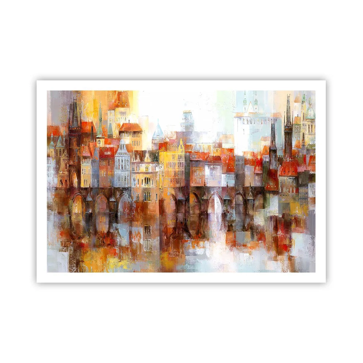 Poster - Frumos și sub pod - 100x70 cm