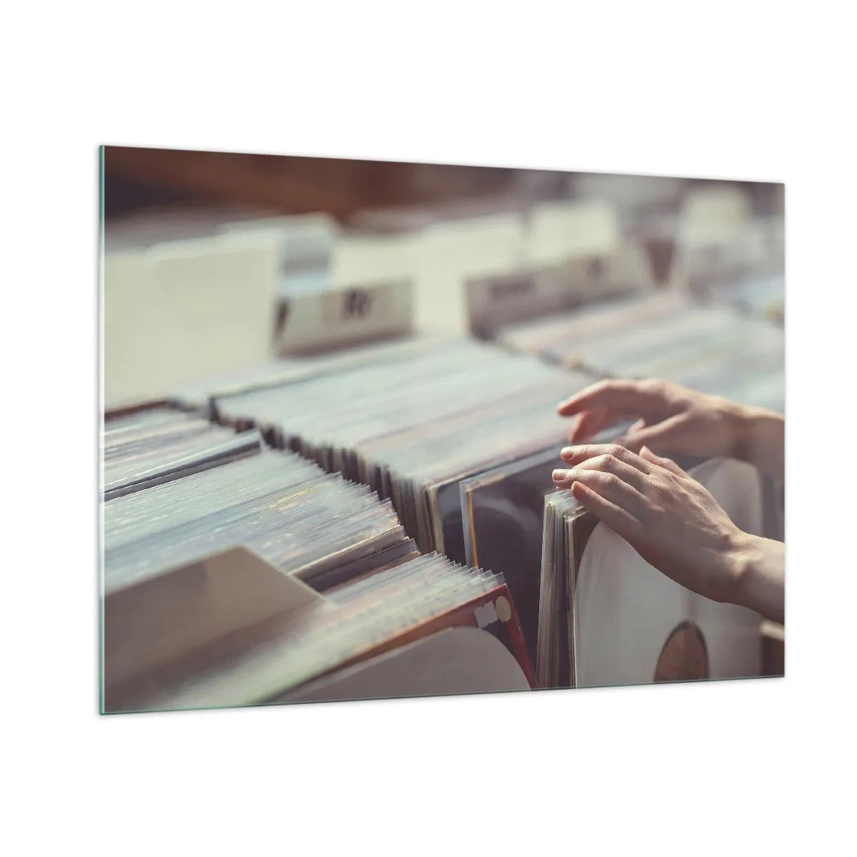 Tablou pe sticlă - În căutarea emoției - 100x70 cm