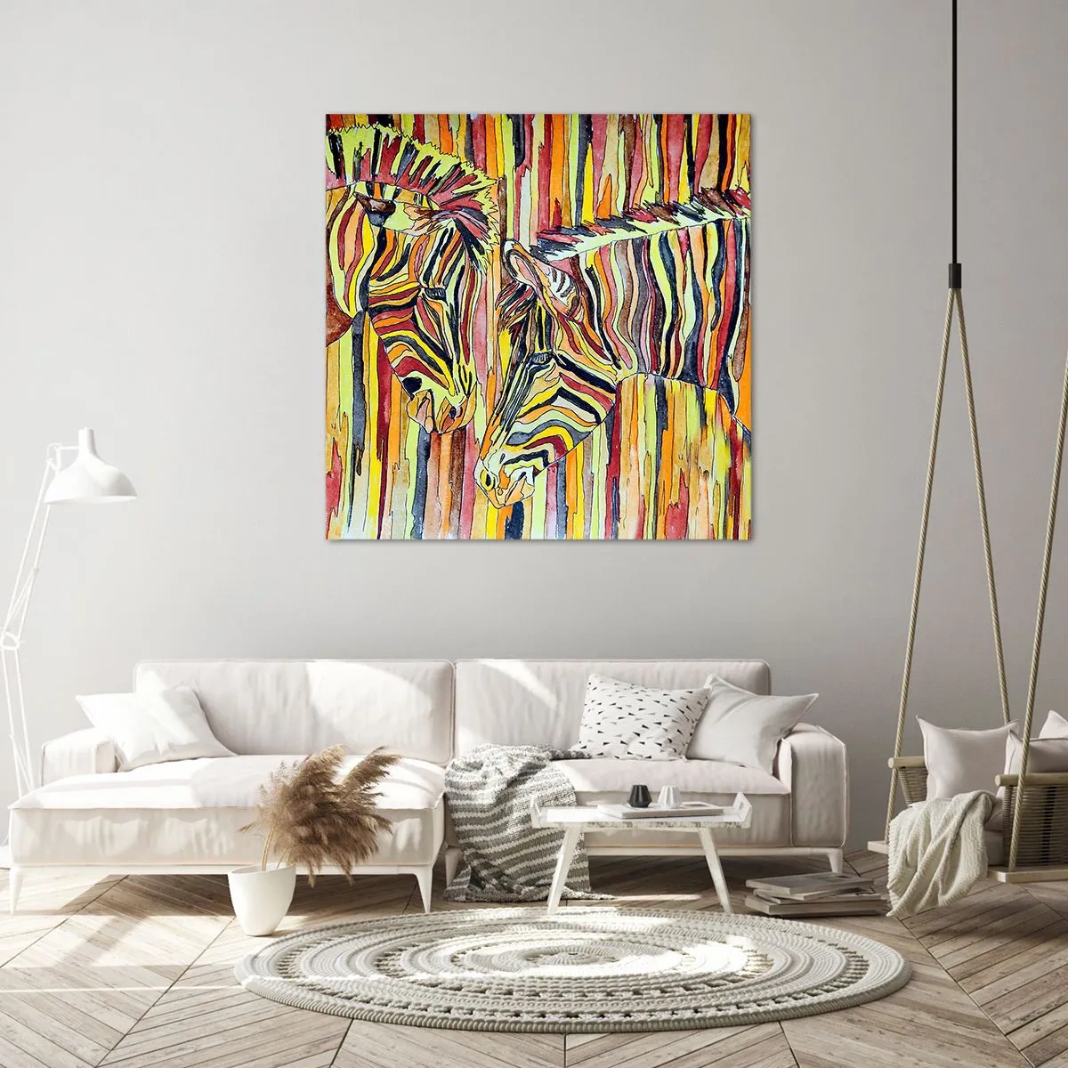 Tablou pe pânză - Deci și tu.. - 70x70 cm