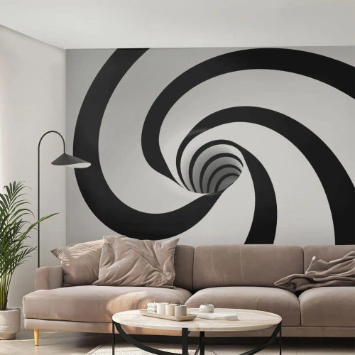 Tapet Premium Canvas - Să te predai vortexului? - Abstracția, 3D, Vortex - 250x175 cm