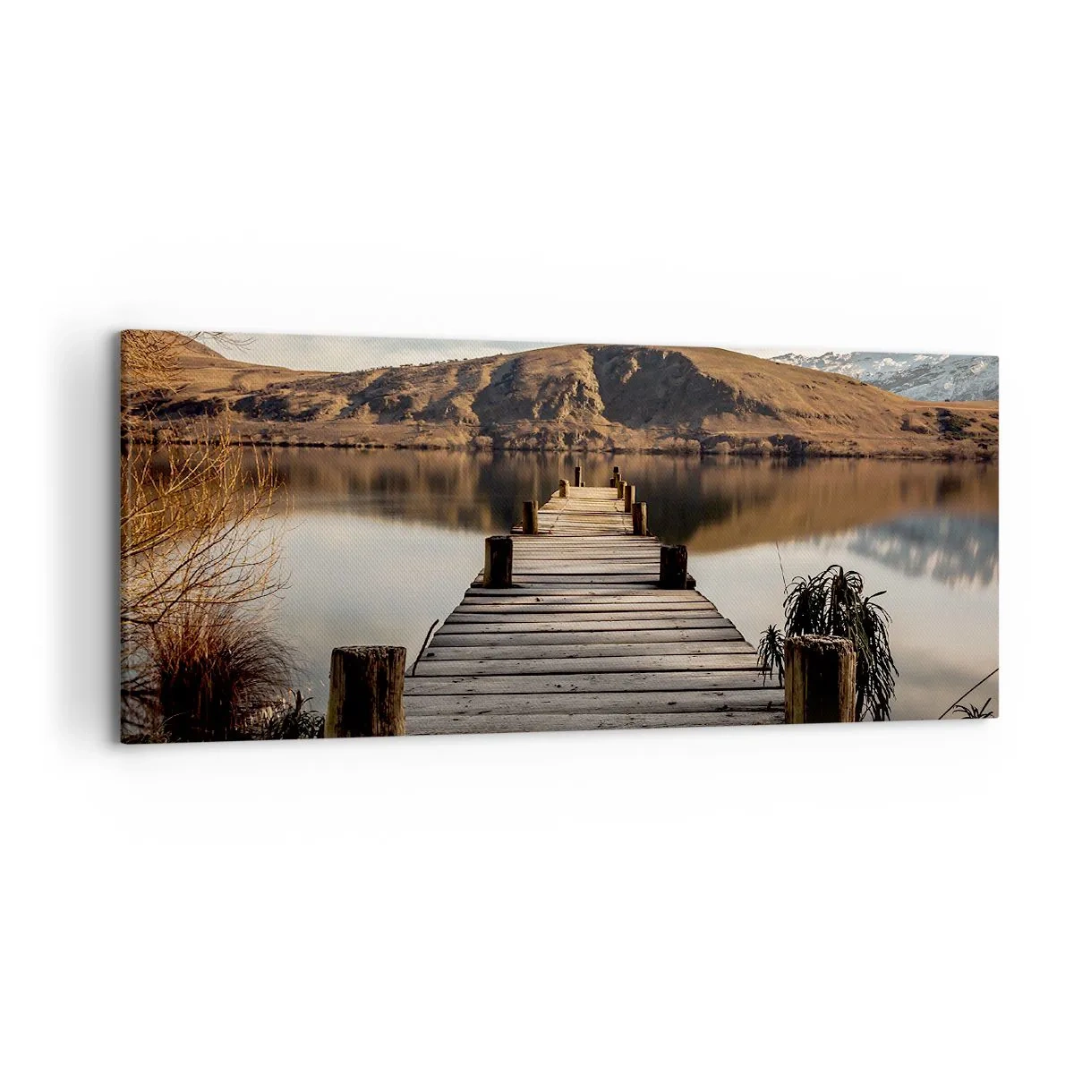 Tablou pe pânză - Peisaj în tăcere - 120x50 cm