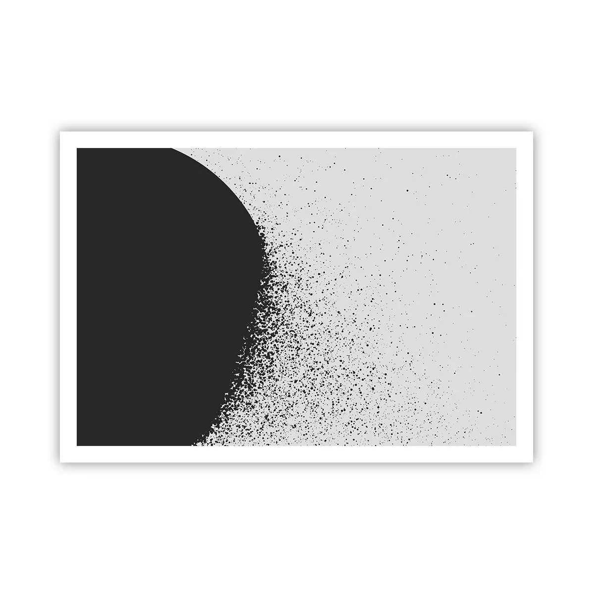 Poster - Mișcarea particulelor - 100x70 cm