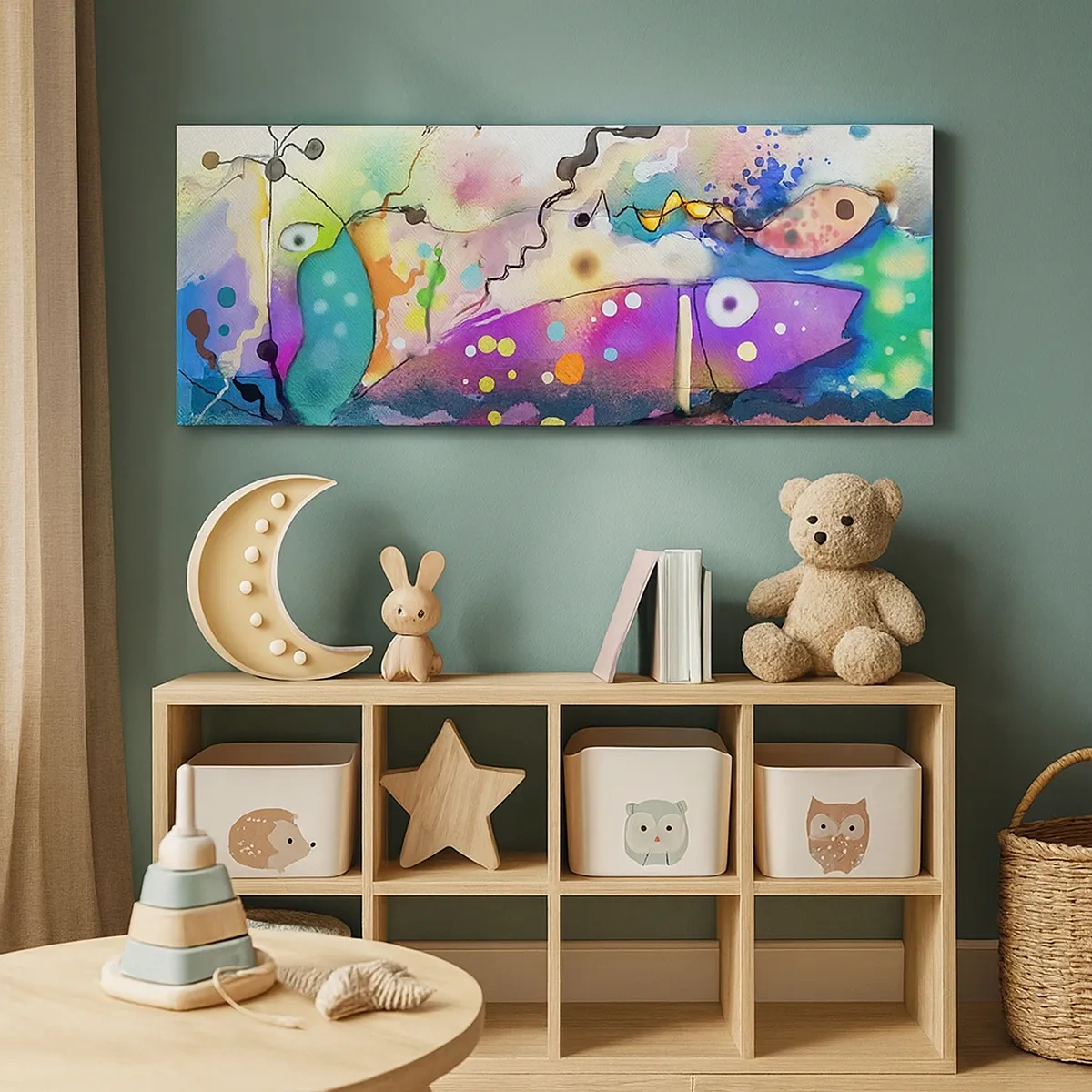 Tablou pe pânză - Fără cuvinte! - 30x30 cm