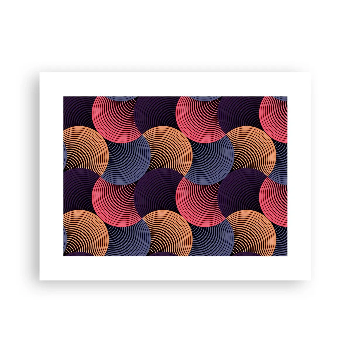 Poster - Într-un ritm de cerc - 40x30 cm
