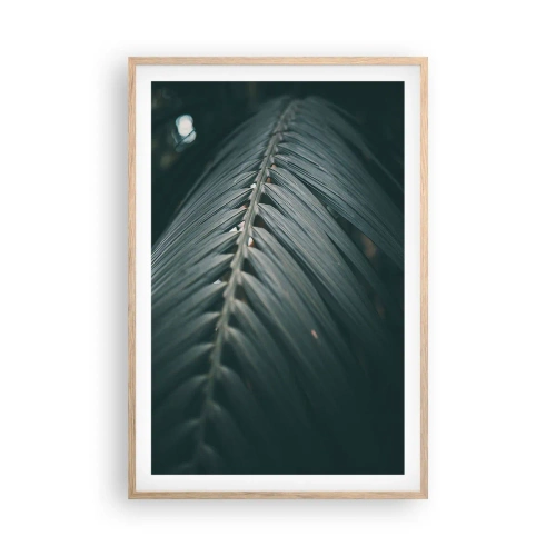 Poster în ramă de stejar deschis - Precizia naturii - 61x91 cm