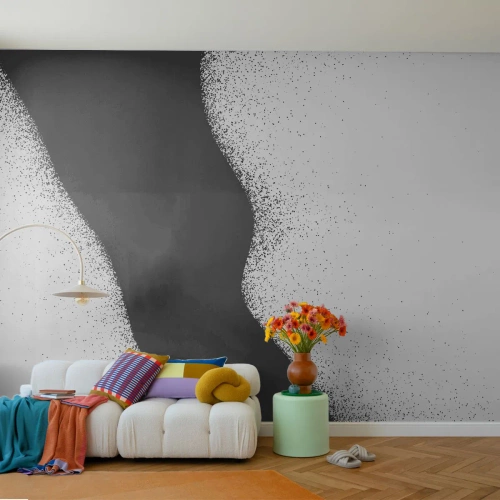 Fototapetă personalizată Premium Canvas - Echilibru lichid - Abstracția, Bucată, Minimalism