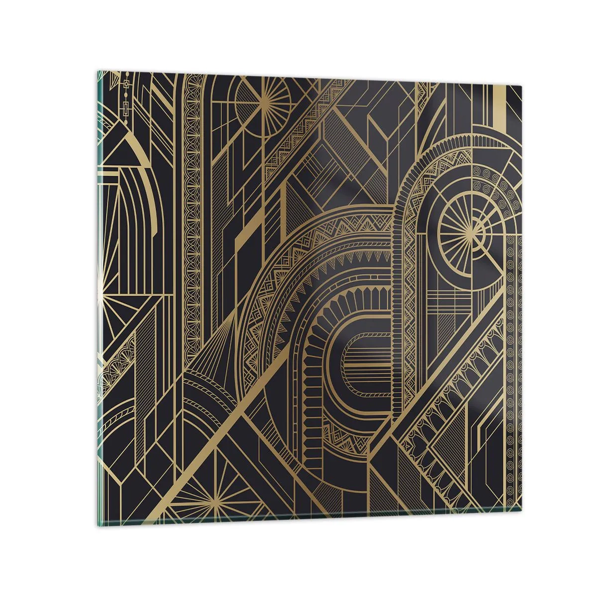 Tablou pe sticlă - Concepte, idei, planuri - 30x30 cm