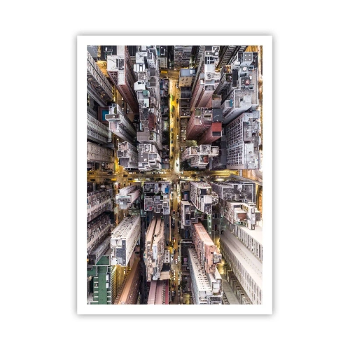 Poster - Salutări din Hongkong - 70x100 cm