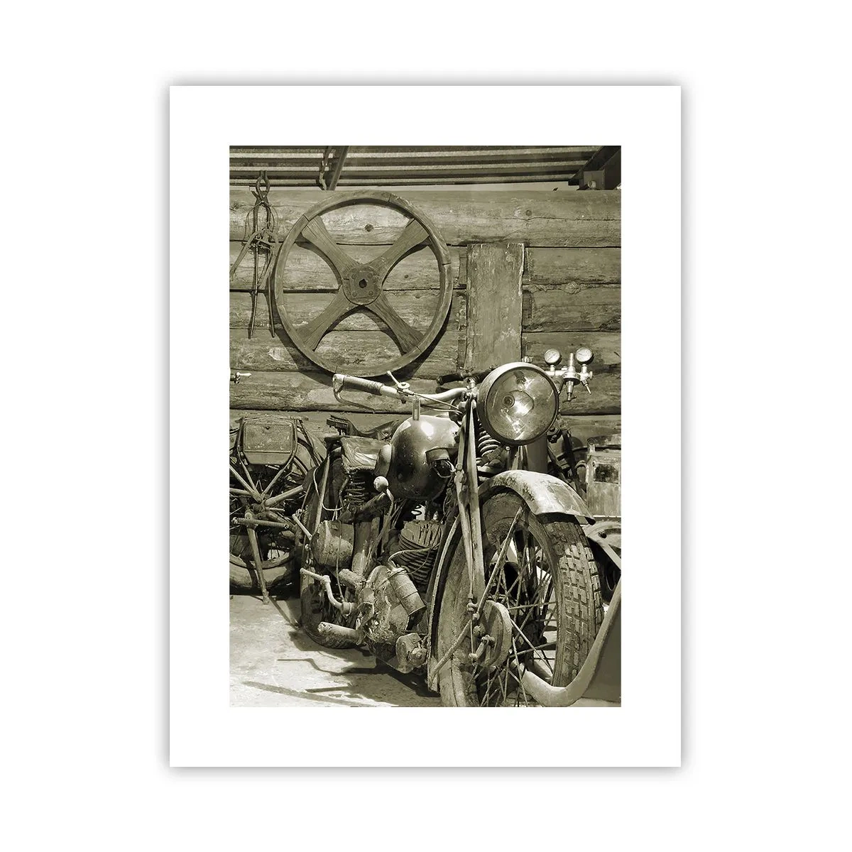 Poster - În șopronul unchiului Vlad - 30x40 cm