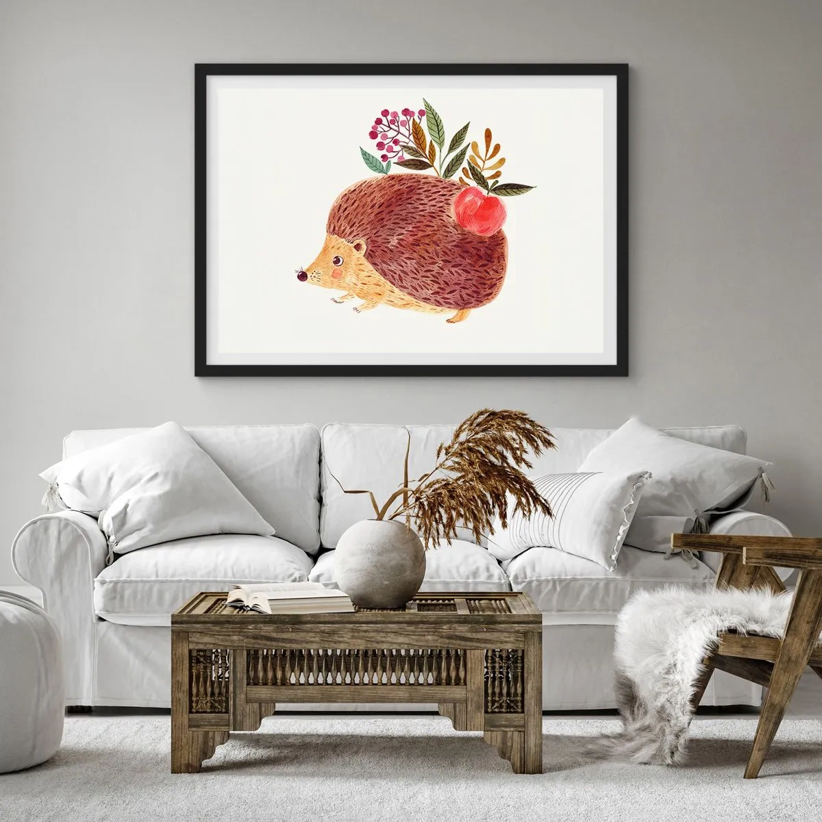 Poster în ramă neagră - Și tu deja mă placi - 50x40 cm