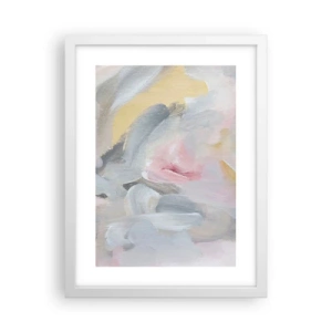 Poster în ramă albă - Într-o lume de pastel - 30x40 cm