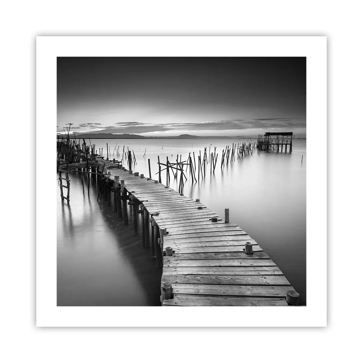 Poster - Liniștea unui țărm uitat - 50x50 cm