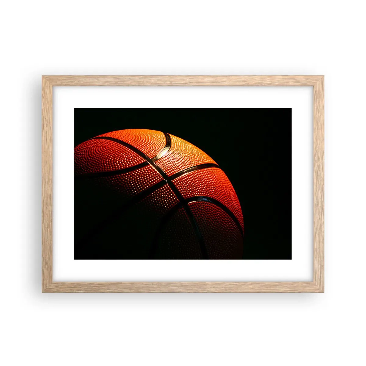 Poster în ramă de stejar deschis - Frumoasă ca o planetă - 40x30 cm