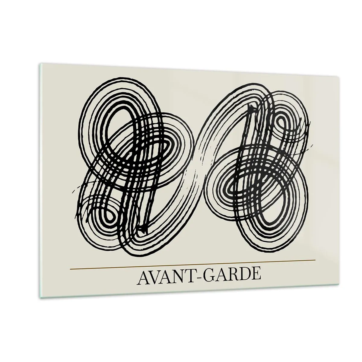 Tablou pe sticlă - A apărut spontan - 120x80 cm