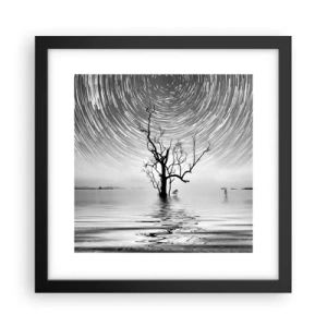 Poster în ramă neagră - O simfonie a naturii - 30x30 cm