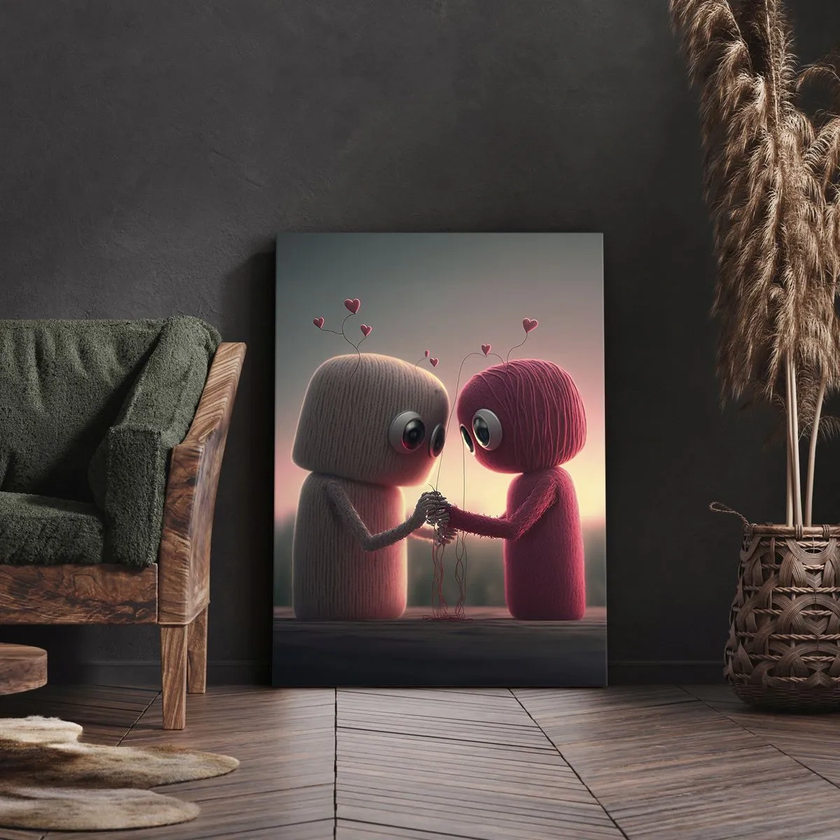 Tablou pe pânză - Toată lumea are voie să iubească - 50x70 cm