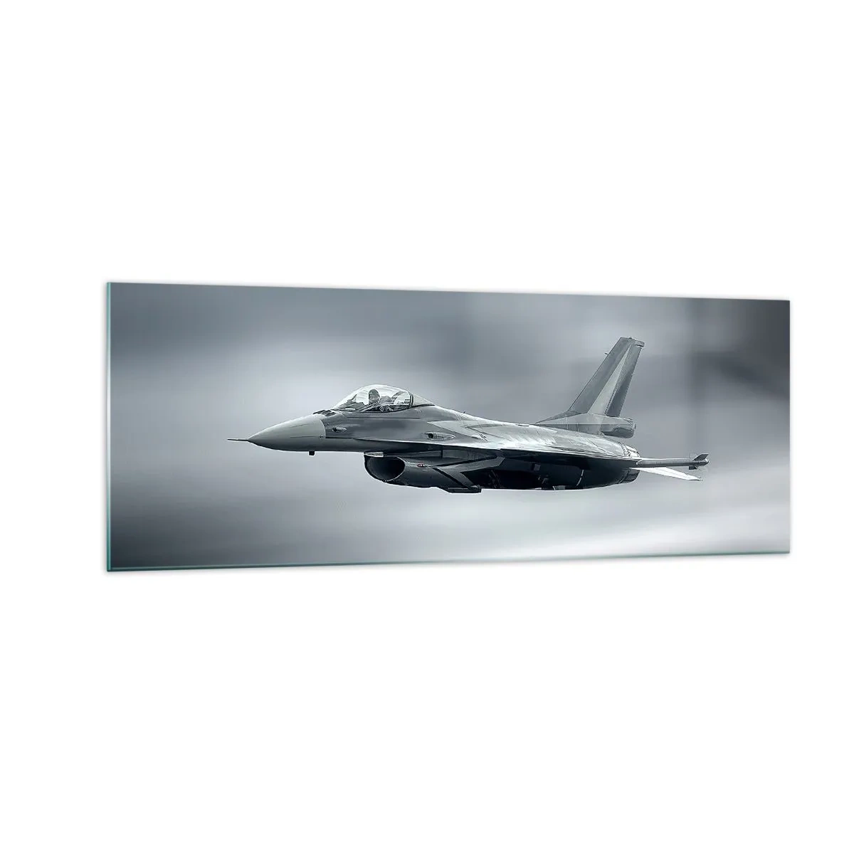 Tablou pe sticlă - Vrei să mă provoci? - 140x50 cm