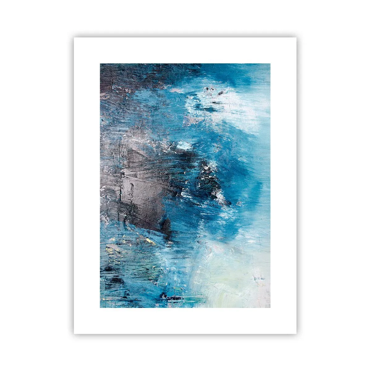 Poster - Rapsodie albastră - 30x40 cm