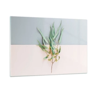 Tablou pe sticlă - Subtilitate pastelată - 120x80 cm