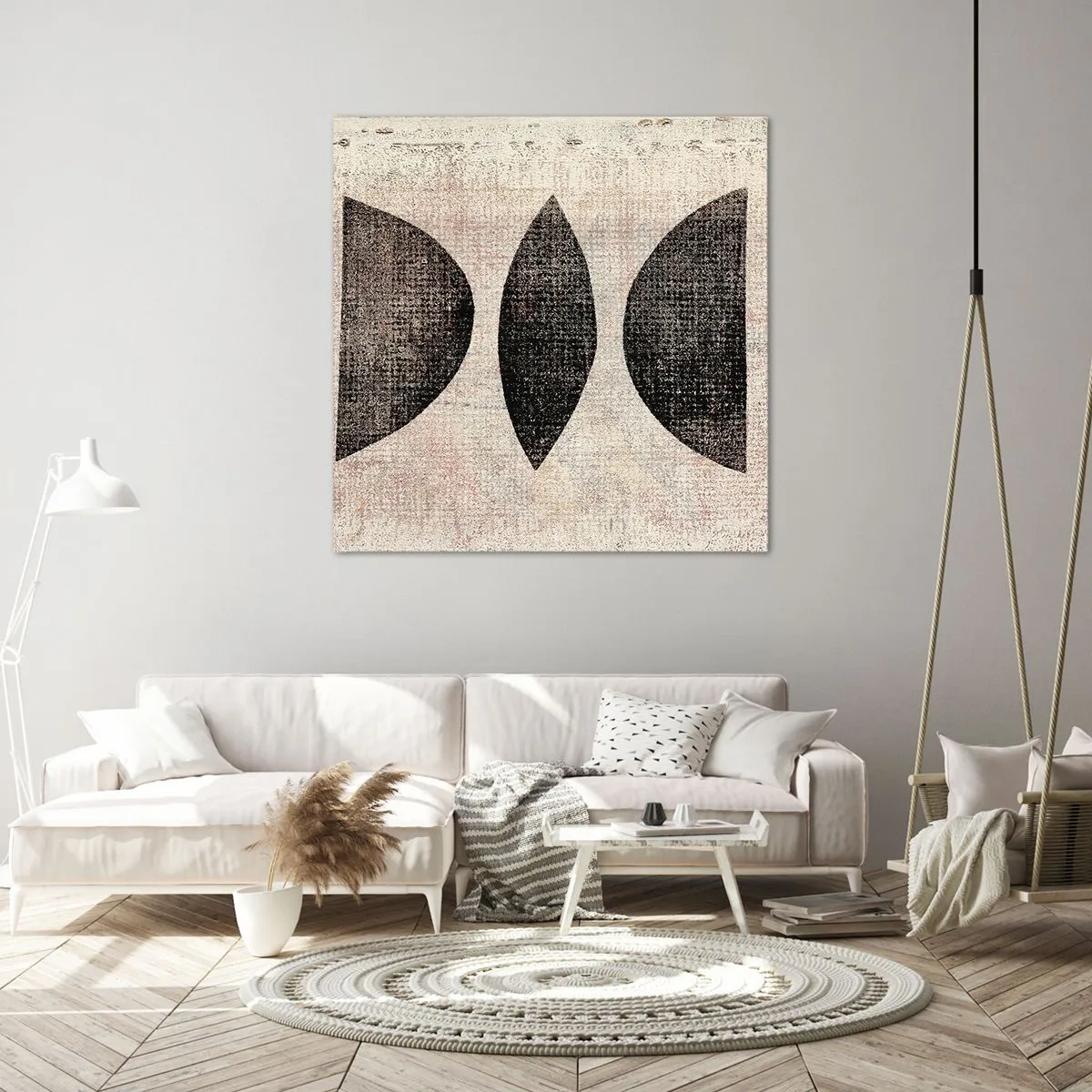 Tablou pe pânză - Abstracție etnică - 60x60 cm