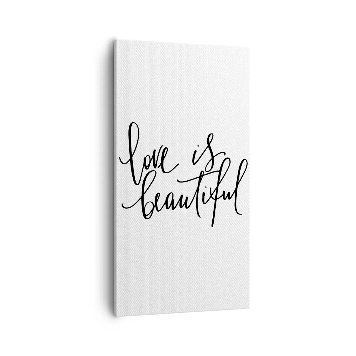 Tablou pe pânză - Citiți și repetați - 55x100 cm