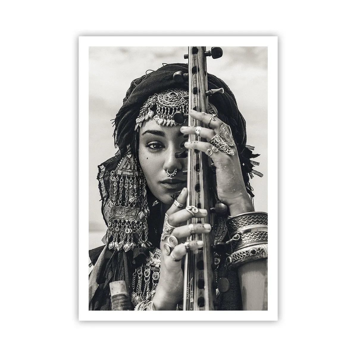 Poster - Muzica orientală în sine - 70x100 cm