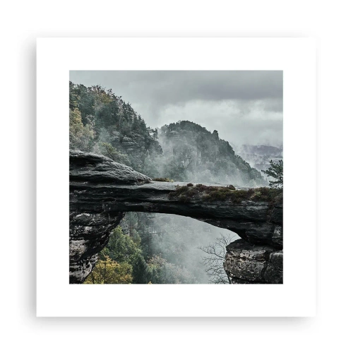 Poster - Aventura este pe cale să înceapă - 30x30 cm