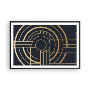 Poster în ramă neagră - Întoarcerea lucrurilor - 91x61 cm