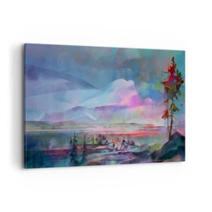 Tablou pe pânză - Sub un cer binevoitor - 120x80 cm